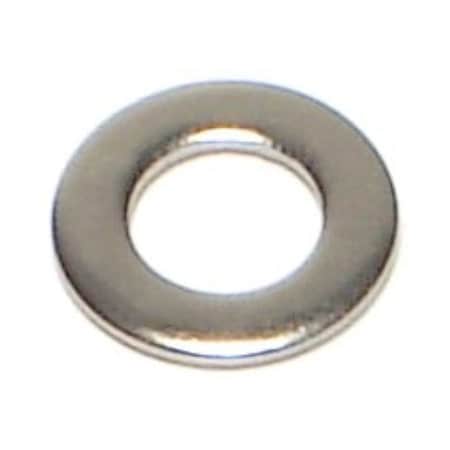 Midwest Fastener Flat Washer, For Screw Size M5 , 18-8 Stainless Steel 100 PK 55152